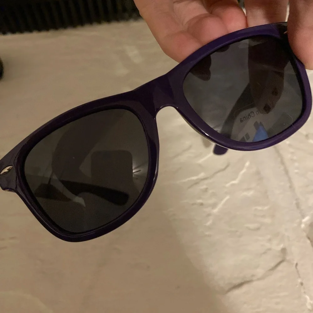 Set 3 Sunglasses Black White Purple Johnnie Walker Whiskey Barefoot UV Vodka